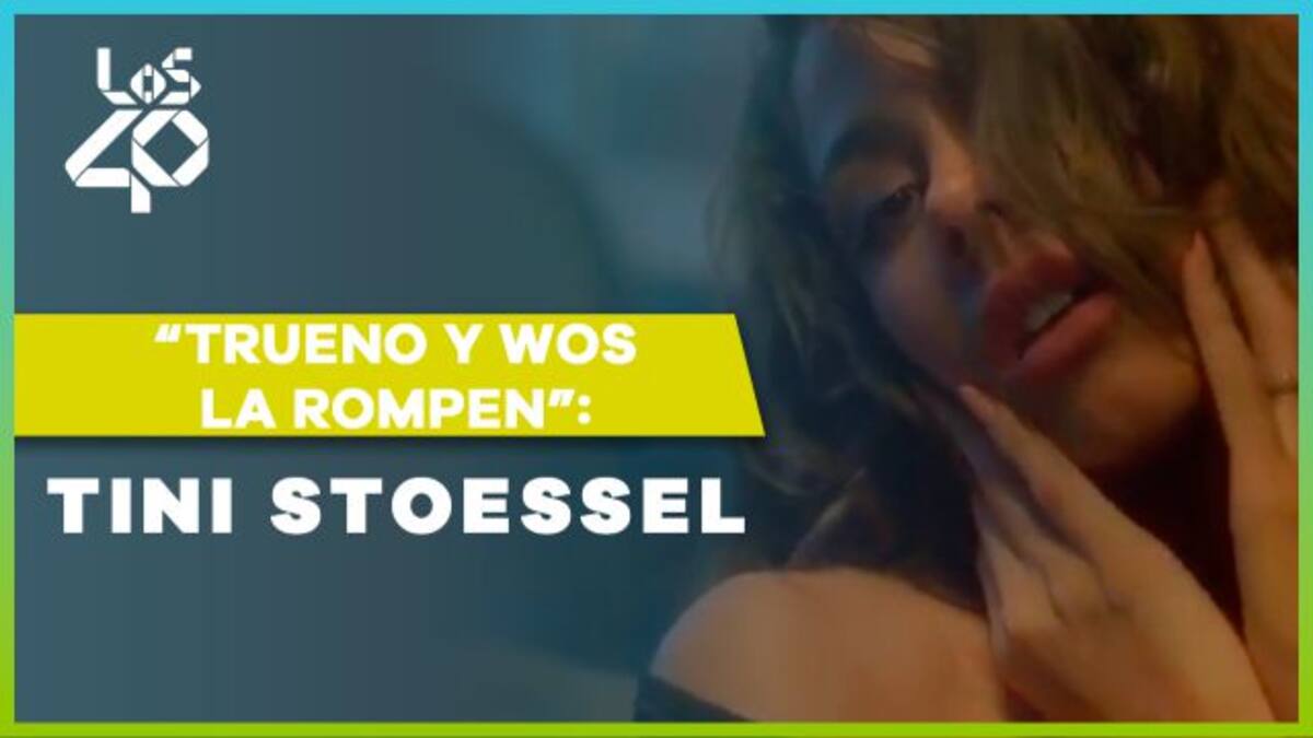 “Trueno y Wos la rompen”, Tini Stoessel en Los 40