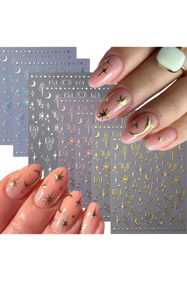 Créditos: Uñas con diseños dorados - Pinterest