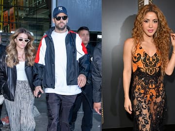 Piqué volvió a Barcelona junto a Clara Chía dejando de lado sus planes en Miami ¿Y Shakira?