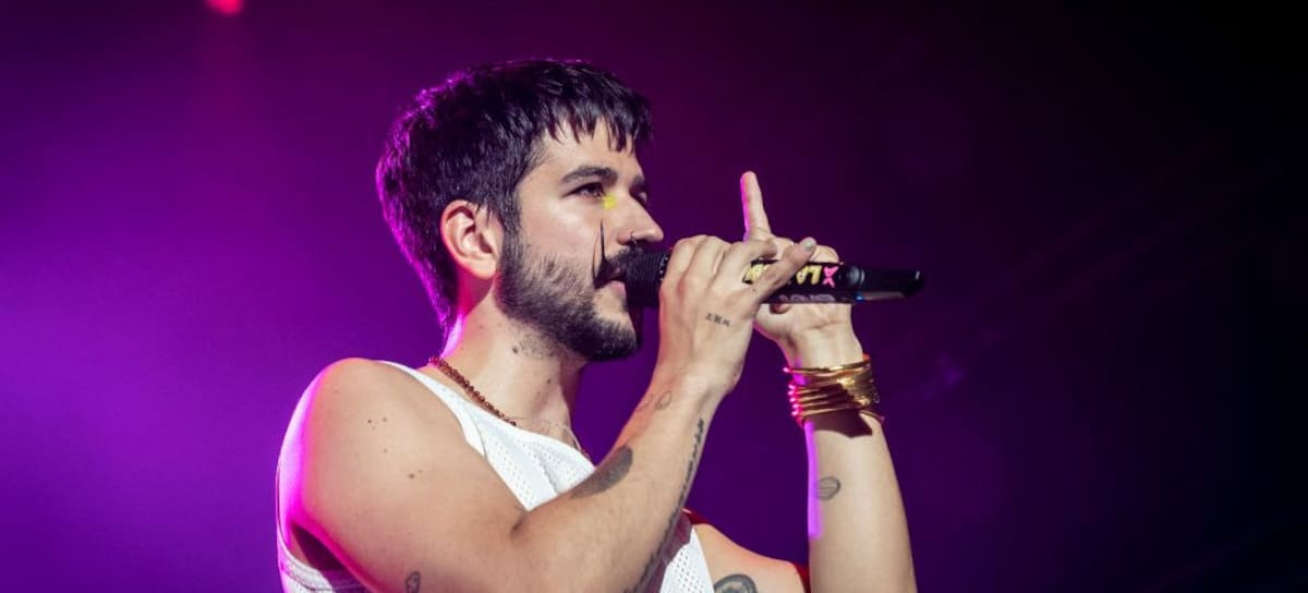 Camilo performs during the De Adentro Pa Afuera Tour at Coliseum A Coruña on July 21, 2022 in A Coruna, Spain. Cristina Andina/Redferns