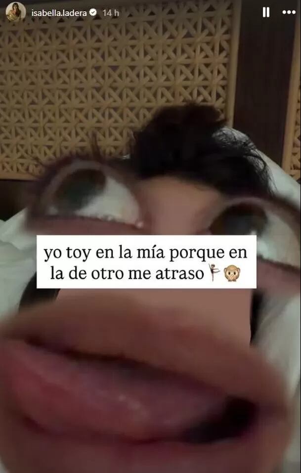 Créditos: ig @isabella.ladera