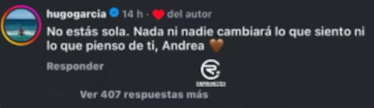 Créditos: Hugo García - Instagram