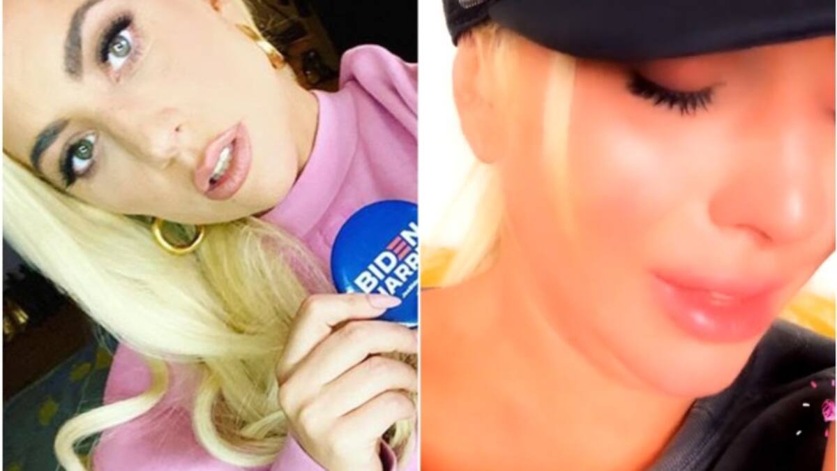 Con lágrimas, Lady Gaga celebra la victoria de Joe Biden como presidente de Estados Unidos
