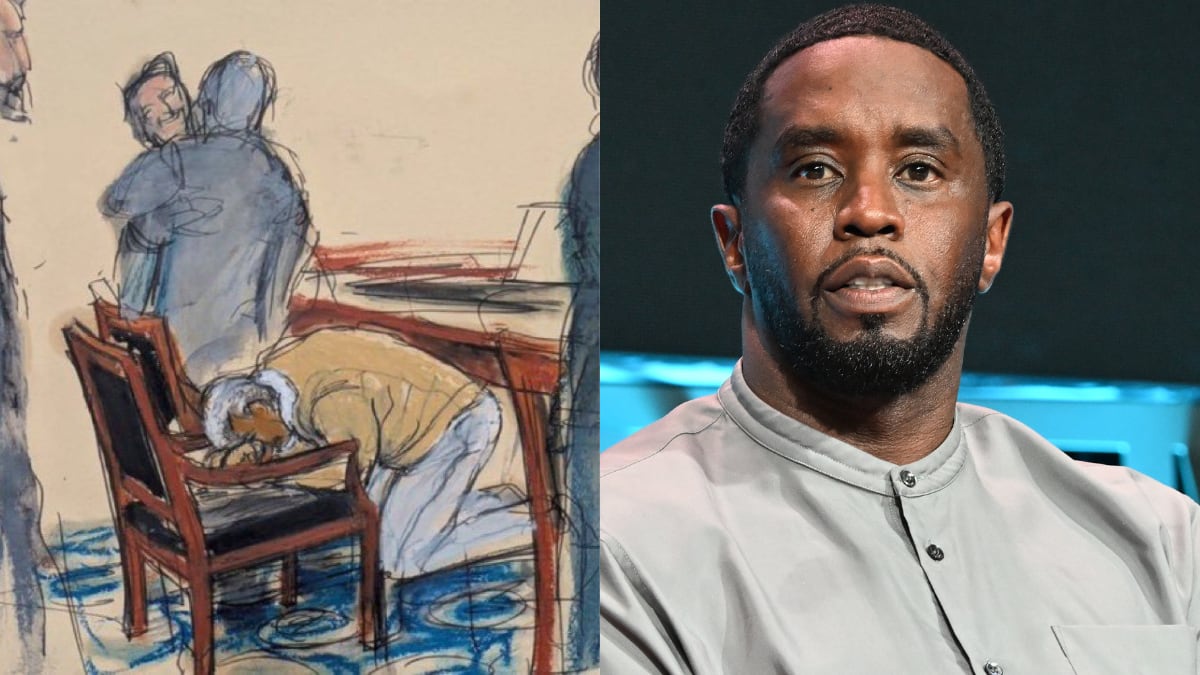 Créditos: Sean Diddy Comb/ se arrodilló y lloró al conocer el veredicto. Créditos: Corte del Sur de Nueva York - Getty Images