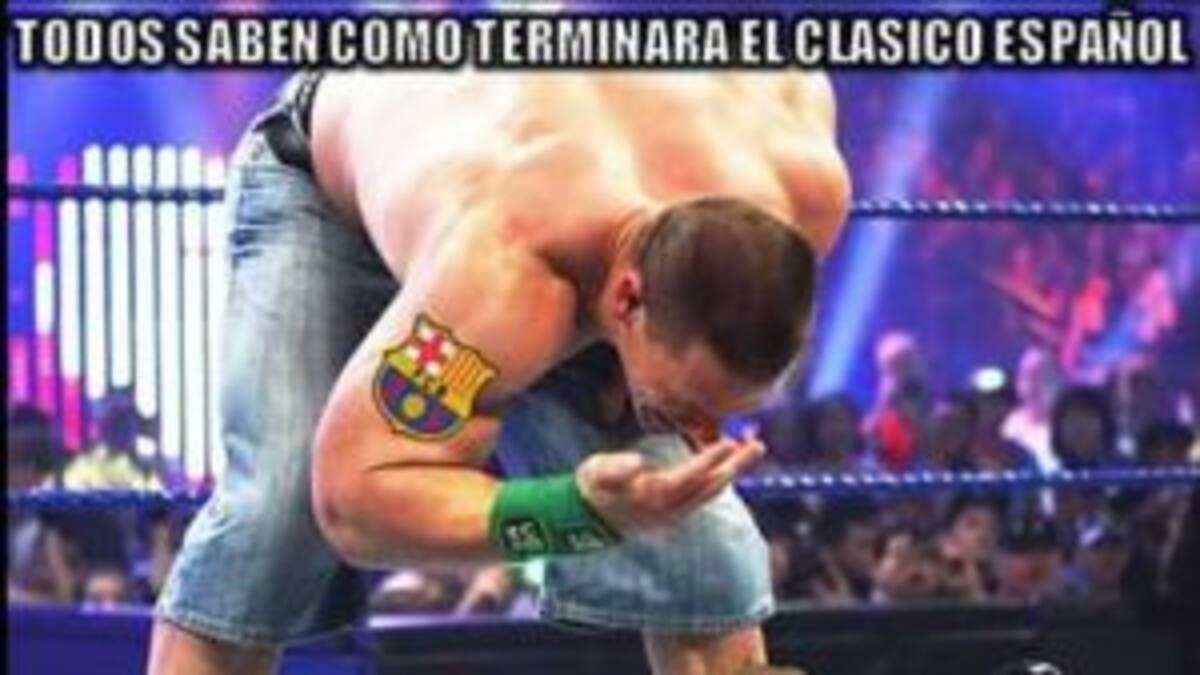 Los memes del clásico Barcelona y Real Madrid