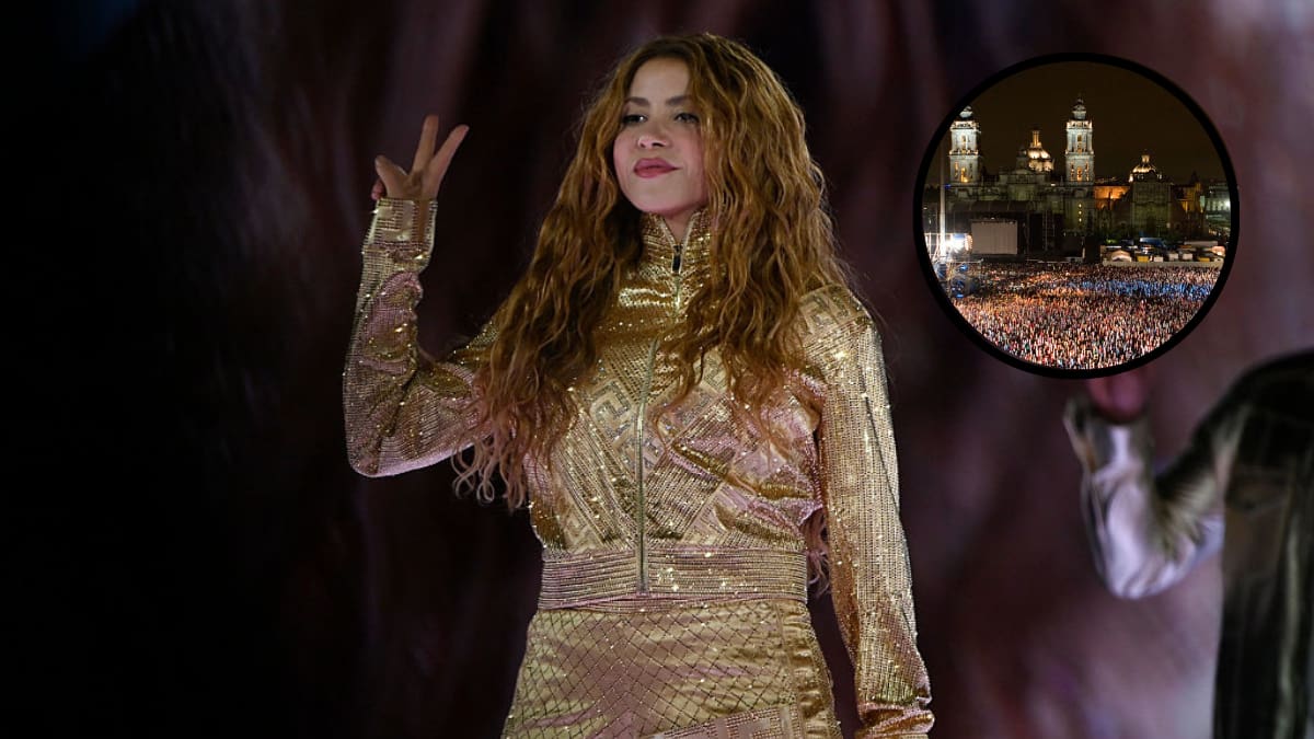 Shakira rompió récord en el Zócalo de Ciudad de México; así fue su concierto gratuito