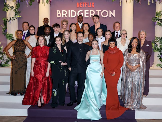 CO. Elenco de Bridgerton. | Crédito: Getty images.