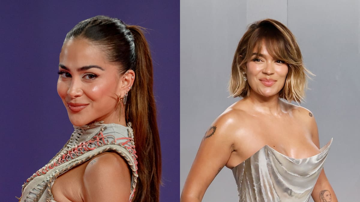 Karol G sorprendió con picante gesto a Greeicy durante gala benéfica de Con Cora; encendieron las redes