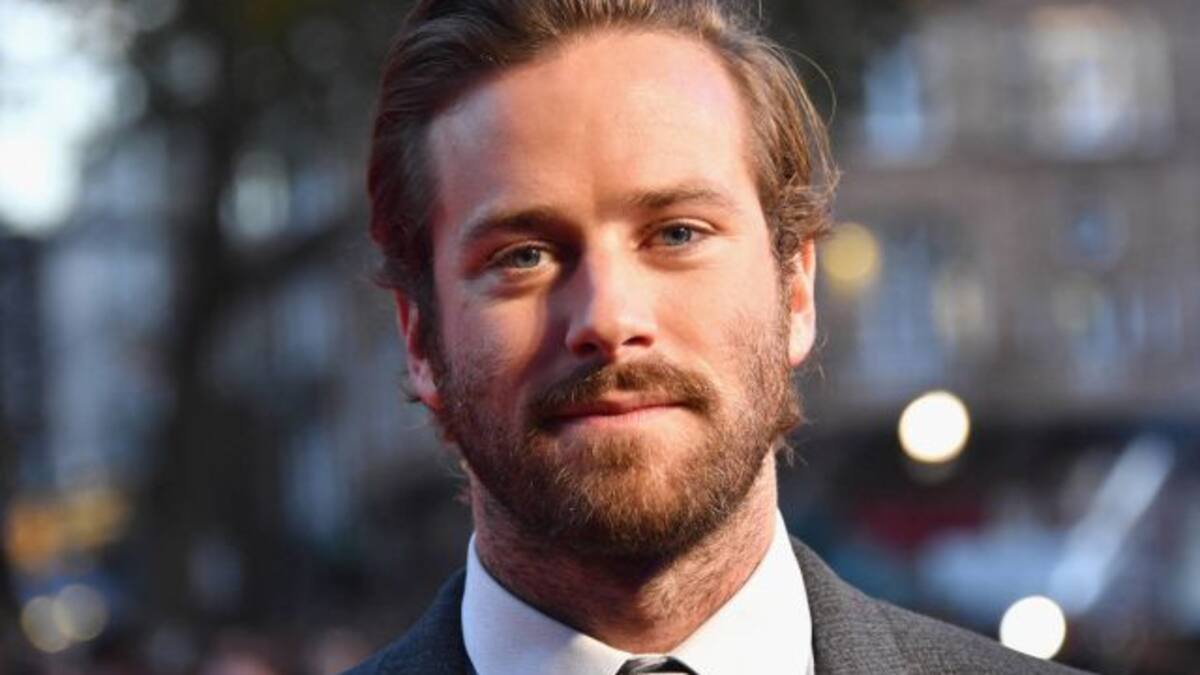 "Quiero beber tu sangre”: acusan al actor Armie Hammer de ser caníbal