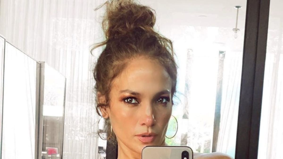 ¿Un fantasma? La extraña aparición en una foto de Jennifer López