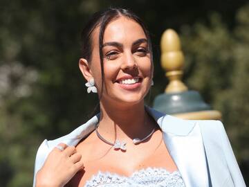 Georgina, esposa de Cristiano Ronaldo, mostró su lado más colombiano al comerse una picada