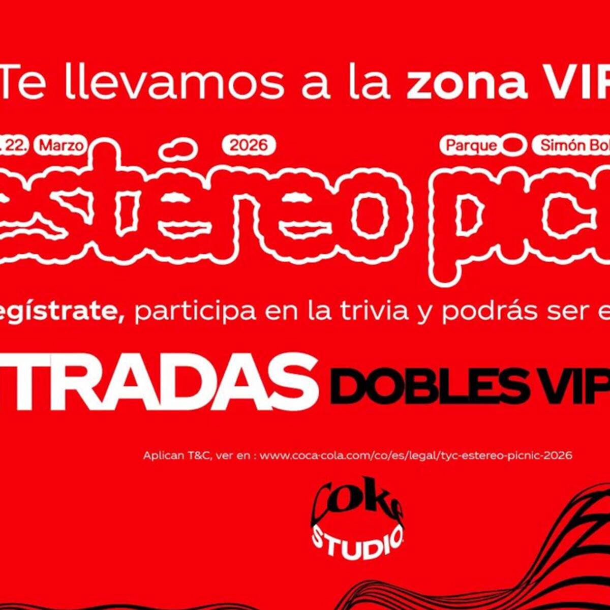 Prepárate para el FEP: así te llevan Coke Studio y Los 40 Impresentables al Super Festival