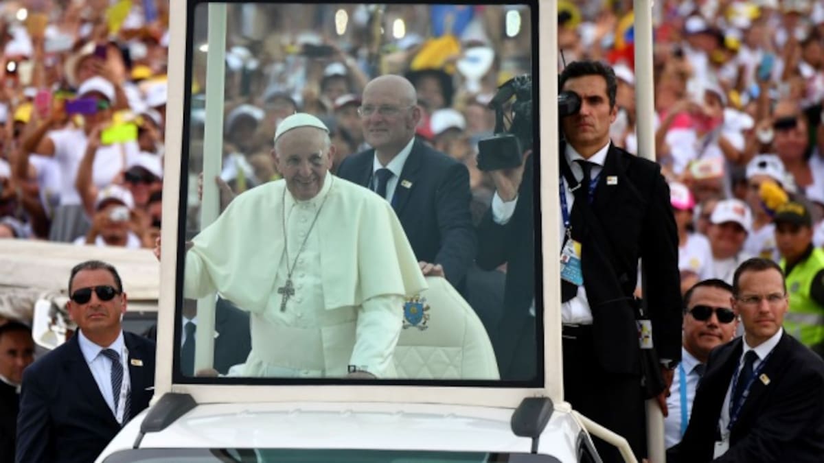 “Me di una piñada, estoy bien” dijo el papa sobre el golpe