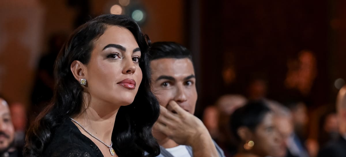 Cristiano Ronaldo y Georgina Rodriguez, en Globe Soccer Dubai Awards 2024.