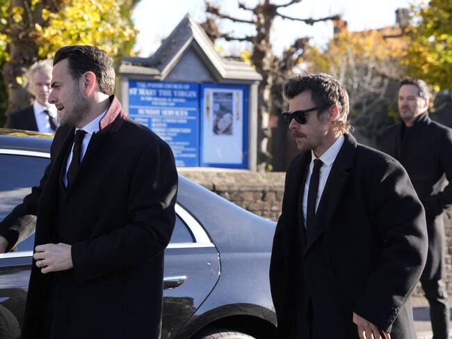 Harry Styles en el funeral de Liam Payne. (Photo by Andrew Matthews/PA Images via Getty Images)