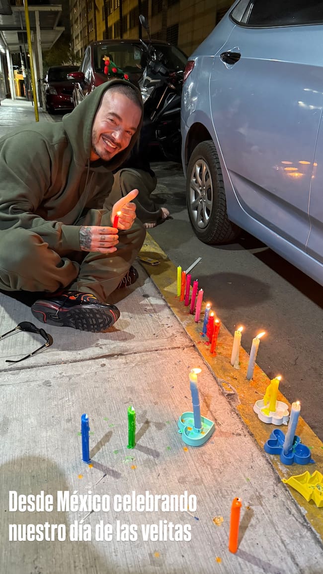 J Balvin día de velitas | Instagram