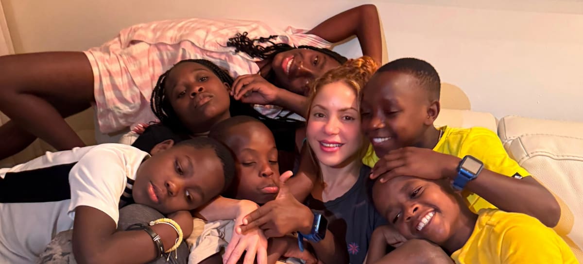 Shakira y los Ghetto Boys // Crédito: Tomado de Instagram @shakira.