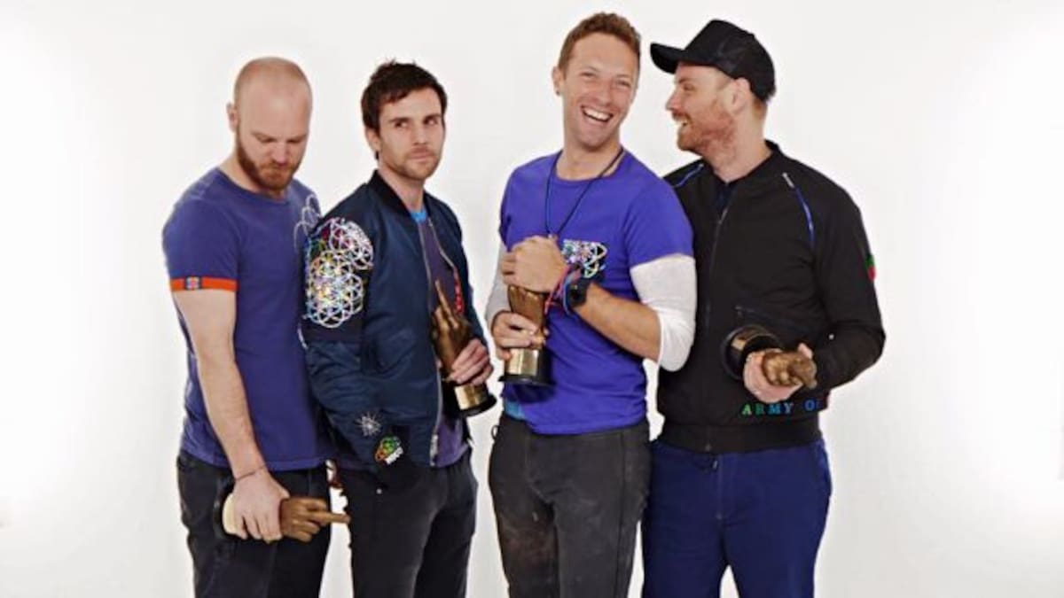 Los 10 vídeos más vistos de Coldplay