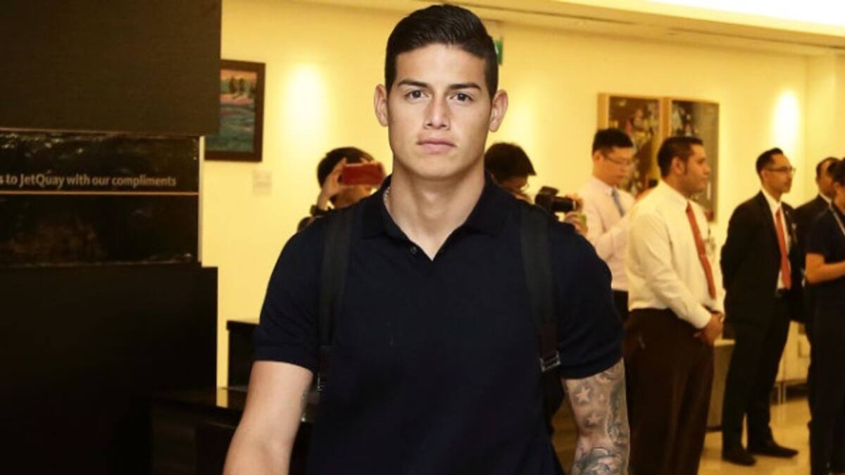 James Rodríguez es ahora un tío orgulloso