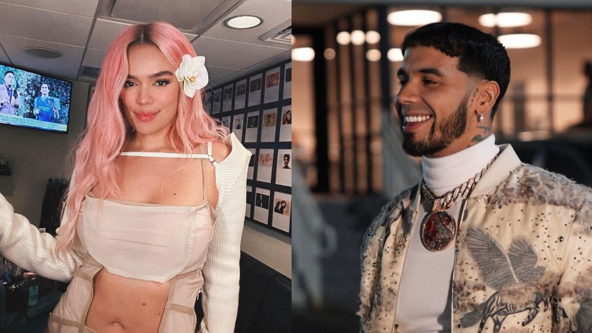 Anuel AA y su gesto con Karol G en redes desatan rumores de coqueteo ¿No la olvida?