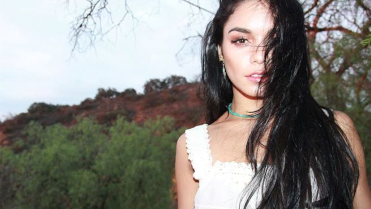Así se ve Vanessa Hudgens con y sin maquillaje