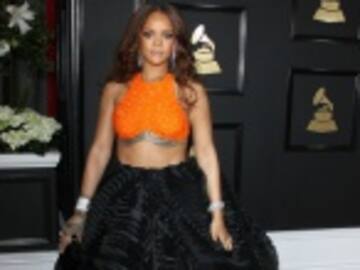 El extraño look de Rihanna en Coachella 2017