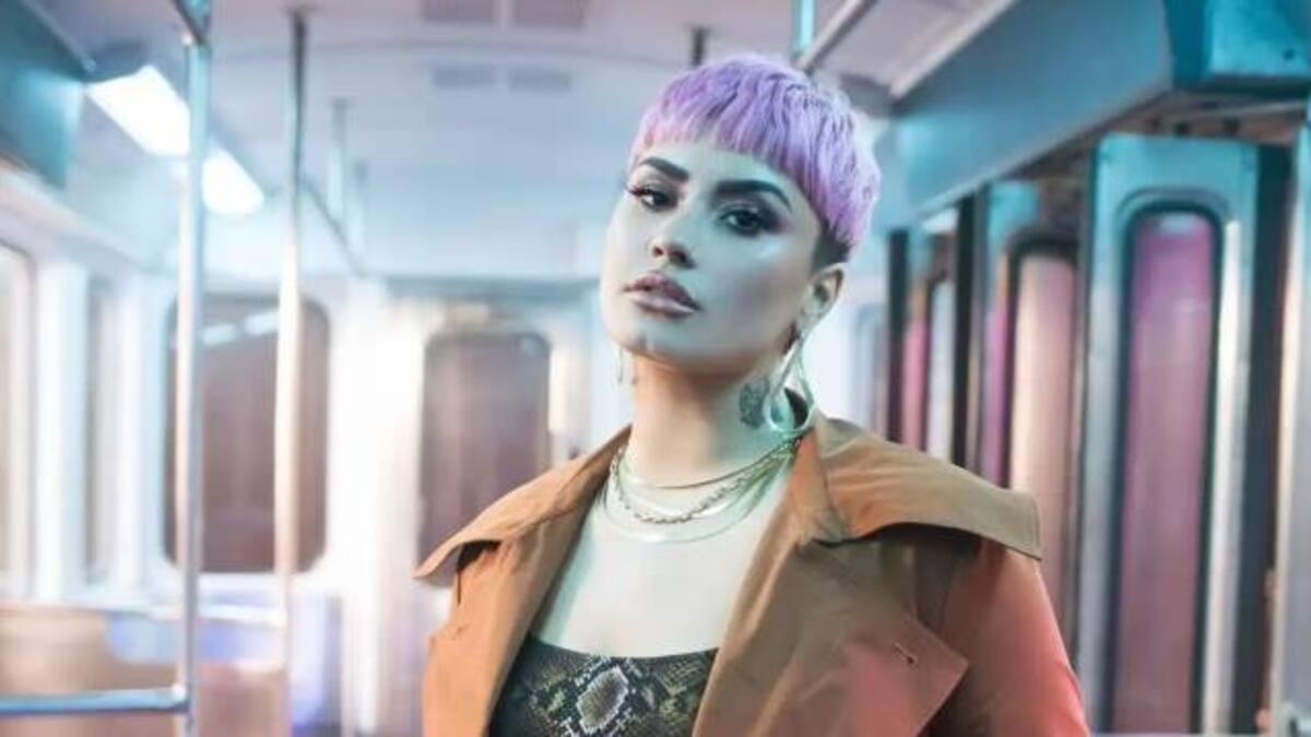 Demi Lovato cautiva a sus seguidores con atrevida foto en lencería