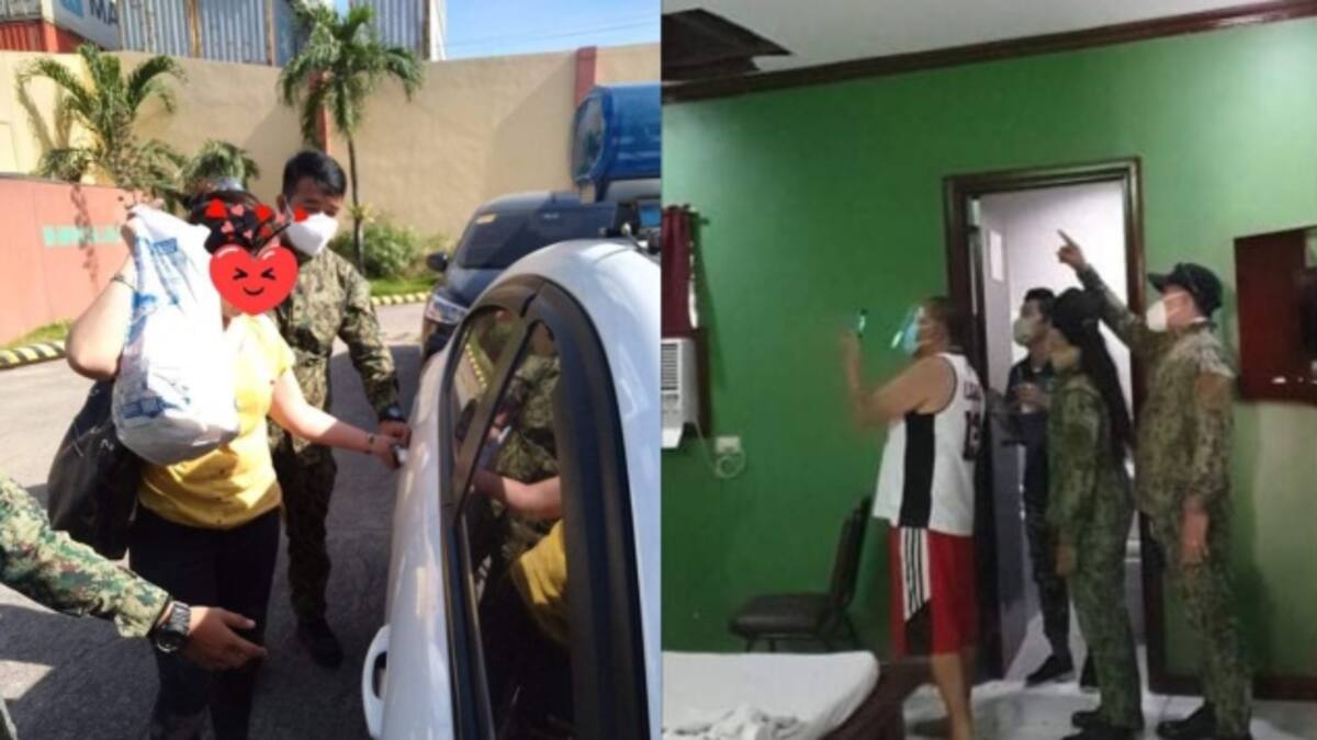 Mujer infiel se escondió en el techo de un motel cuando su marido la descubrió