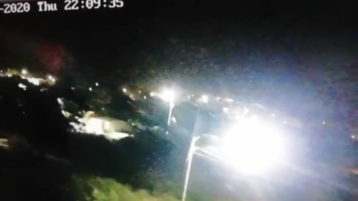 Captan la presencia de un ovni en Colombia