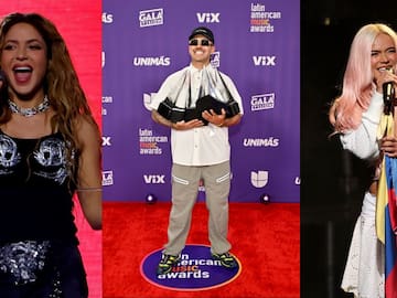 Karol G, Shakira, Feid y otros colombianos que brillaron en los Latin American Music Awards
