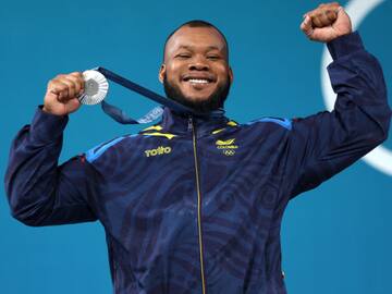 Él es Yeison López, el exparticipante del Desafío que ganó medalla de plata en los Olímpicos 2024