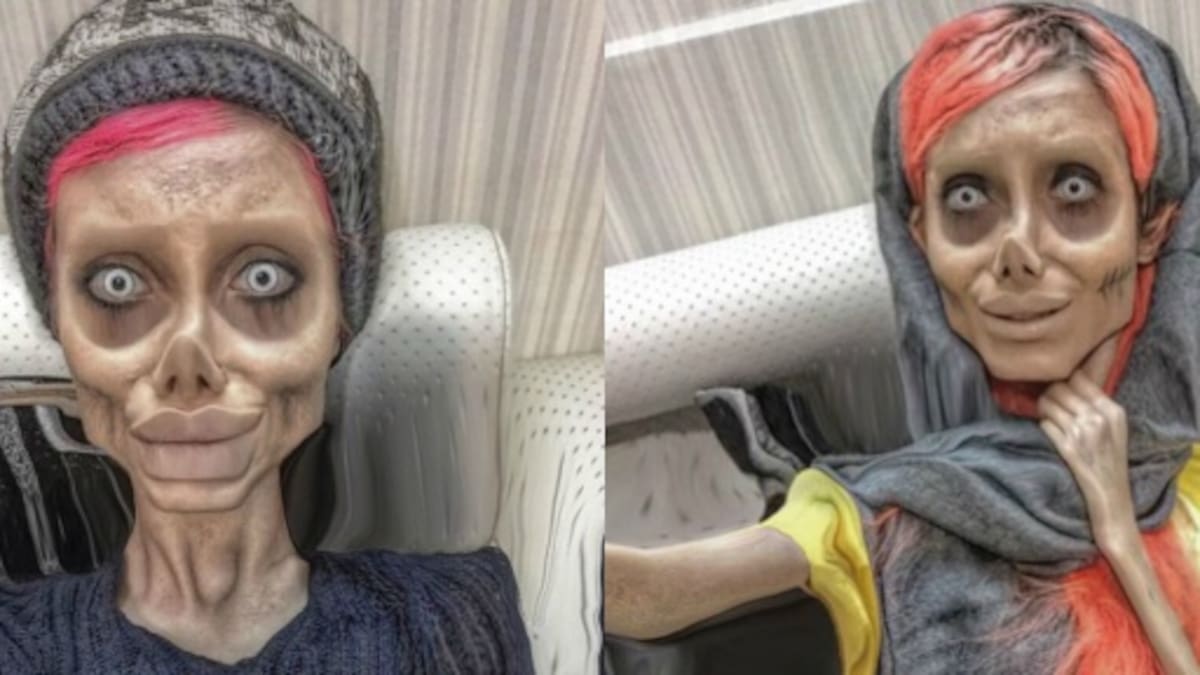 La ‘Angelina Jolie iraní’ salió de la cárcel y dejó ver su verdadero rostro