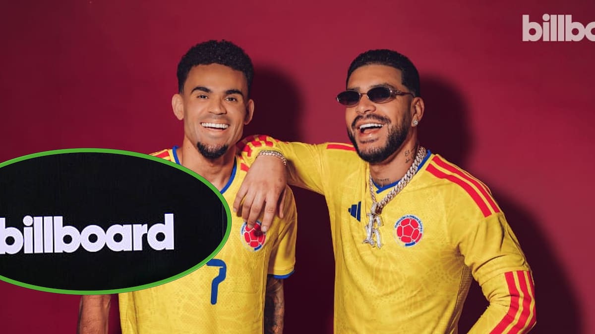 Ryan Castro y Lucho Díaz representantes de Colombia en la Billboard Global World Cup Series