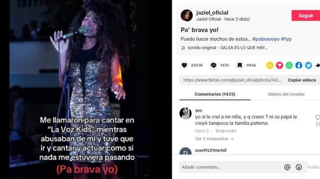 Créditos: Tiktok de @jaziez_oficial