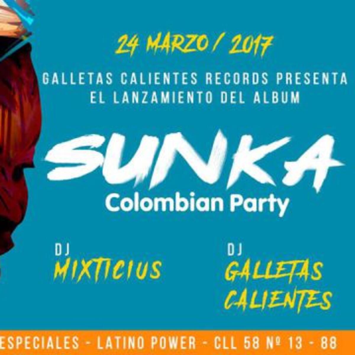 Conoce el nuevo álbum Sunka "Colombian Party"