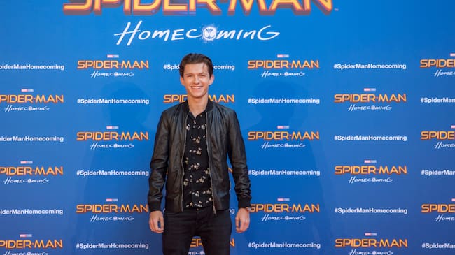 Tom Holland promocionando la película en Barcelona | Getty images