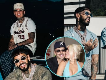 ¿Anuel y Blessd le vuelven a tirar a Karol G y Feid? ‘Yogurcito remix’ desata polémica con su letra
