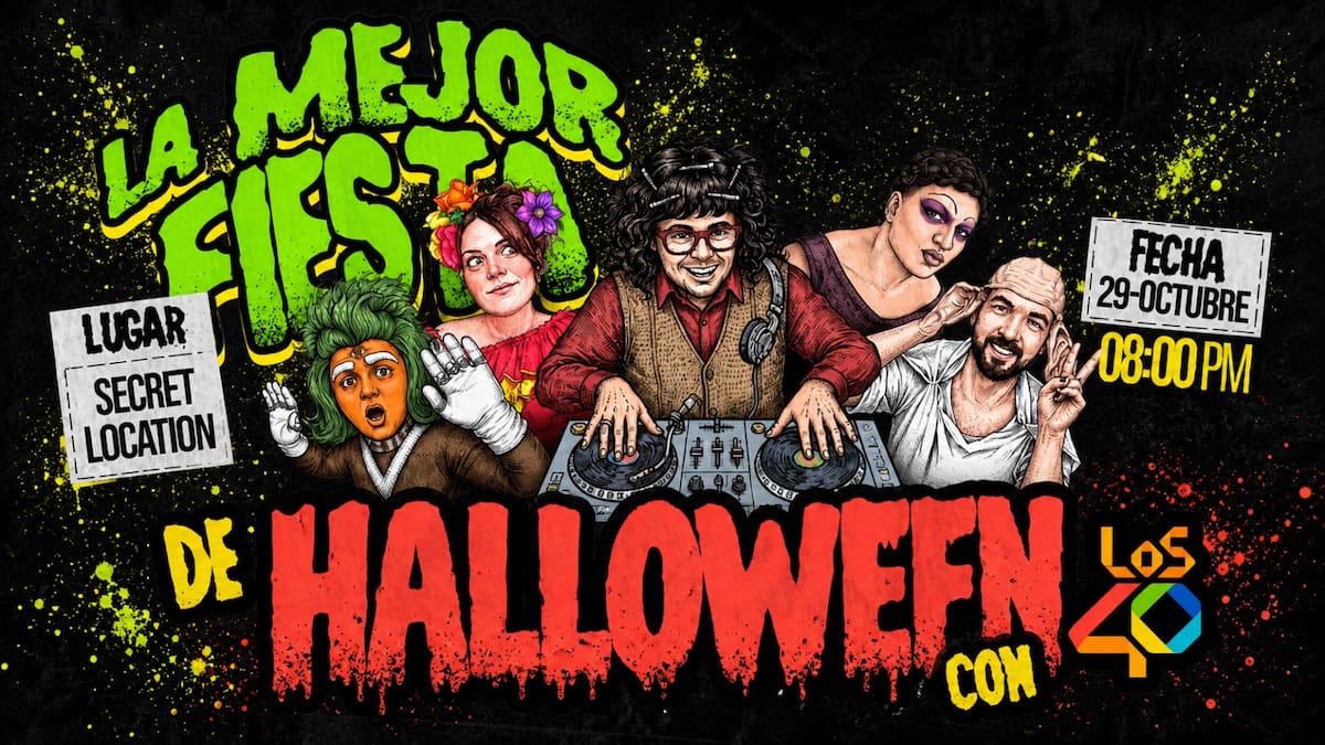 'La Mejor Fiesta de Halloween' llega con LOS40 Colombia: fecha, boletería y más detalles