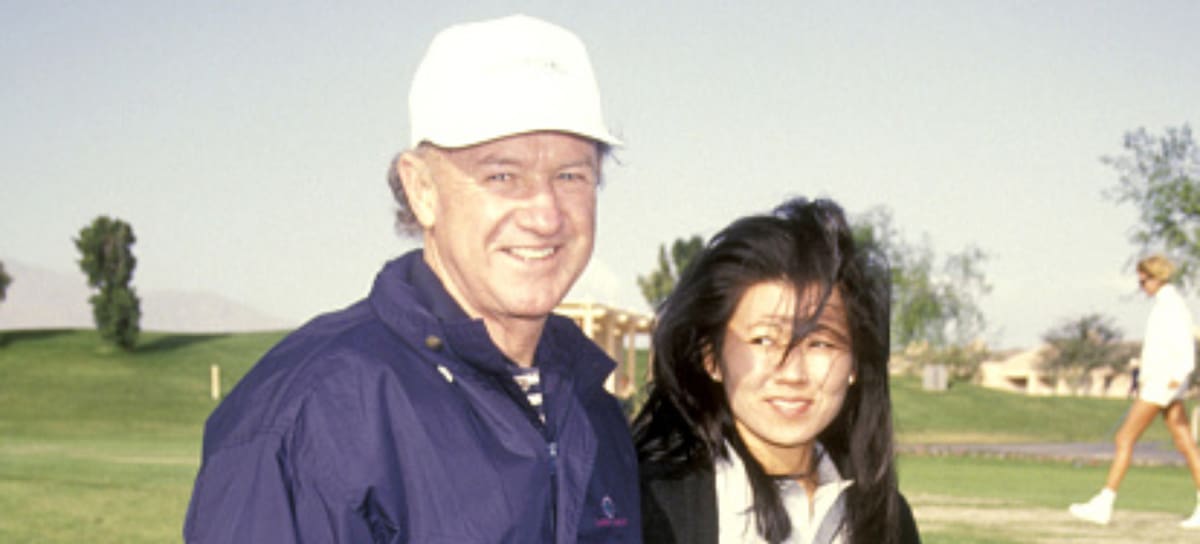 Gene Hackman y Betsy Arakawa, 1991