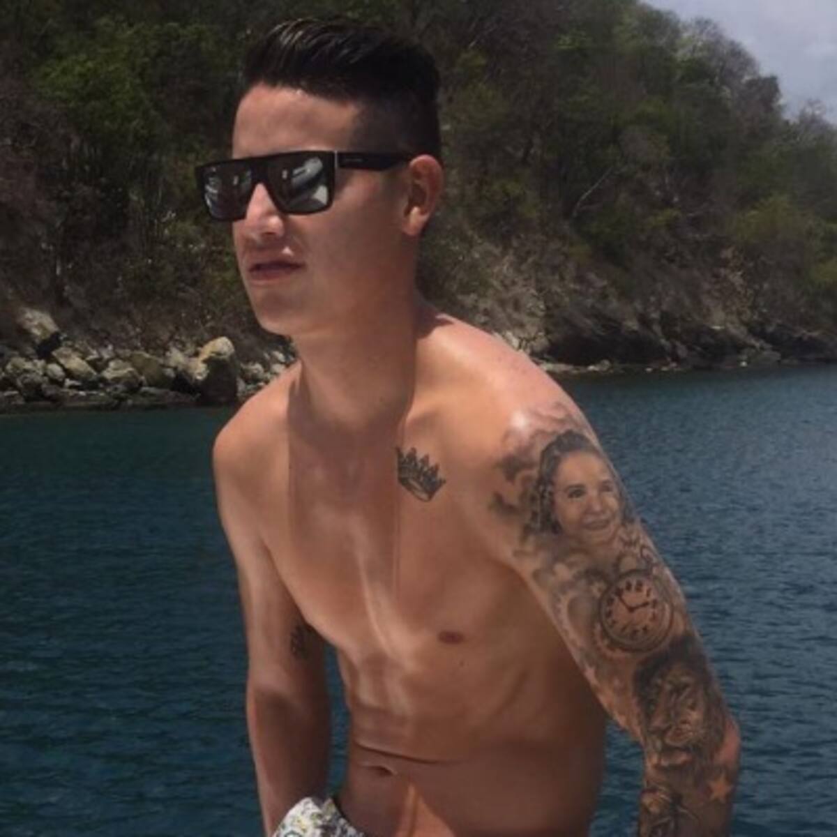 La cuenta que pagó James en una discoteca