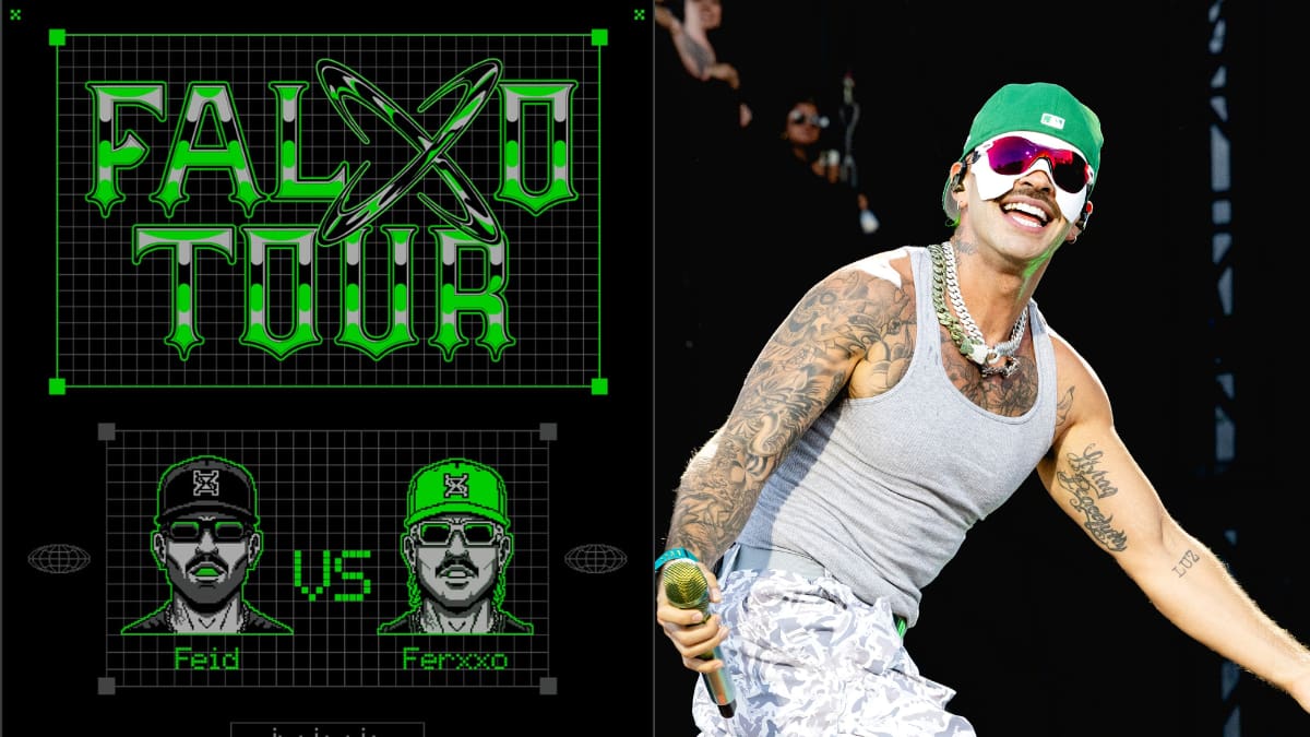 Feid anuncia su 'Falxo Tour' y arranca en Medellín con show exclusivo para fans
