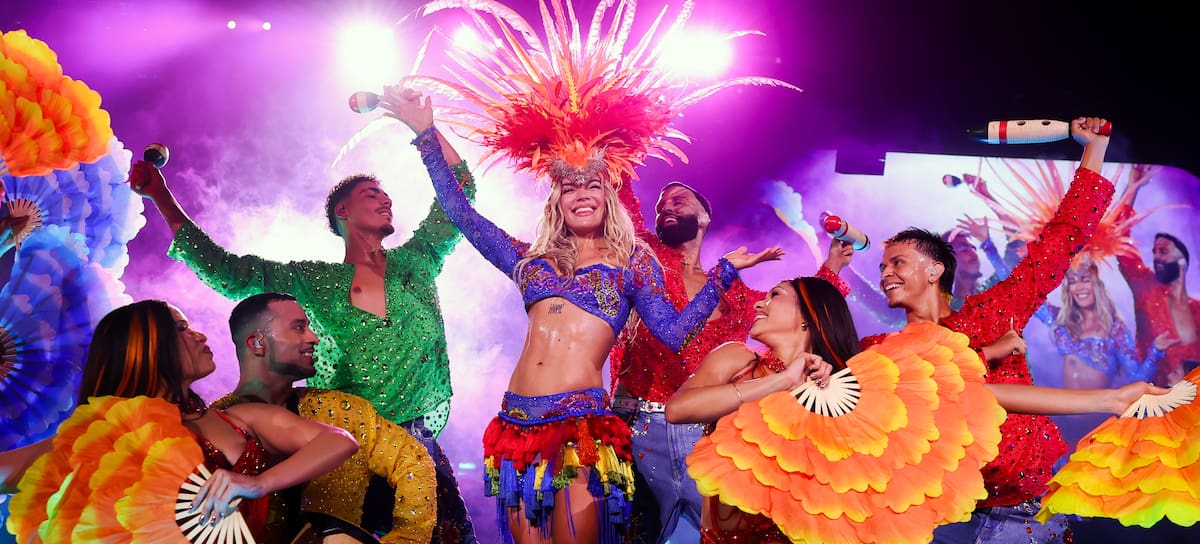 Karol G, en el Festival de Coachella 2026.