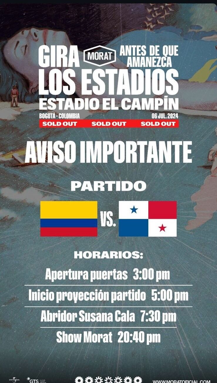 Foto: Instagram Morat