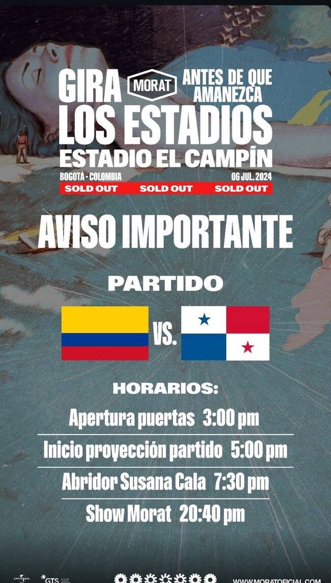 Foto: Instagram Morat