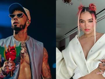 ¿No la puede ni escuchar? La agresiva reacción de Anuel AA cuando le preguntaron por Karol G