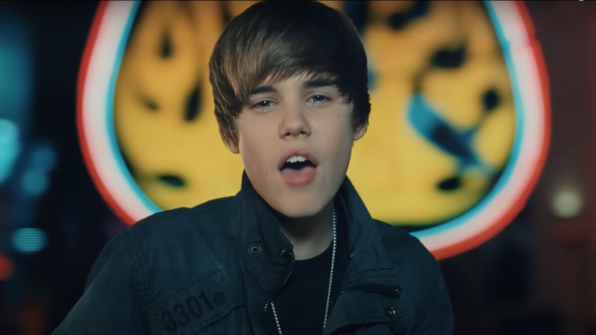 Crédito: Youtube Justin Bieber