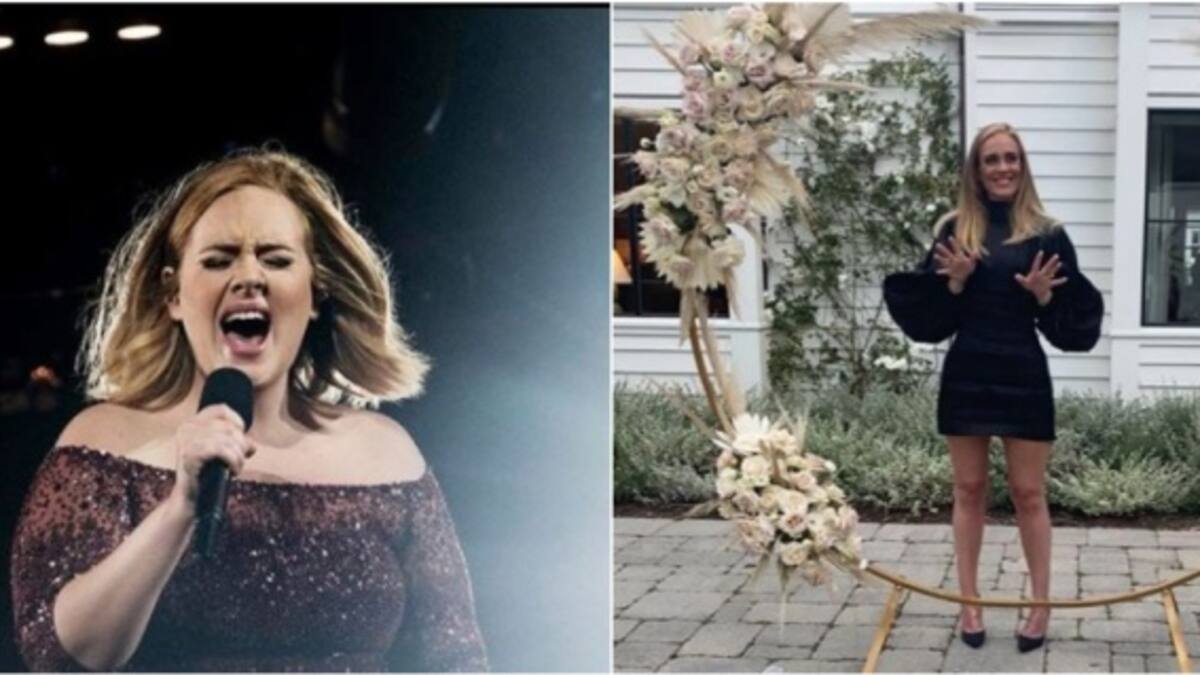 ¡Irreconocible! Adele publicó la primera foto en bikini después de bajar más de 50 kilos