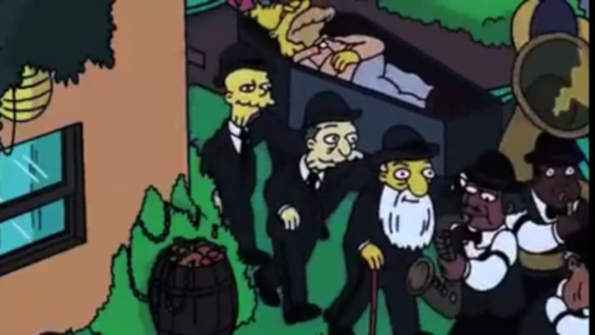 Los Simpson lo hicieron de nuevo: predijeron a los africanos bailarines del ataúd