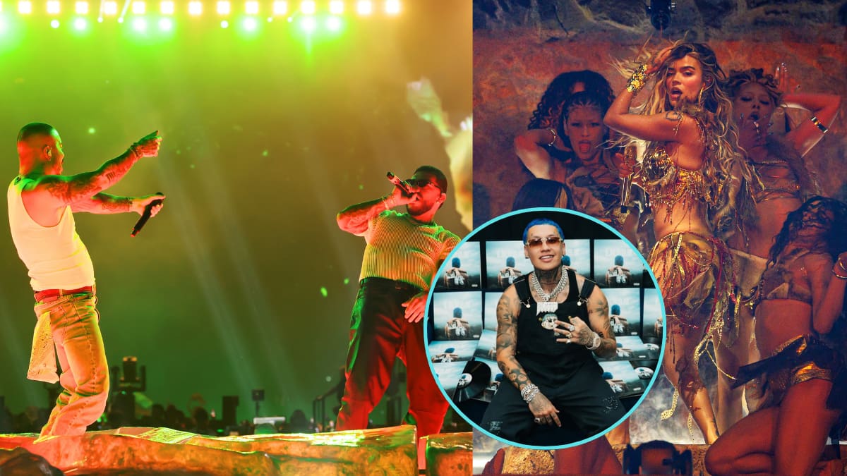 ¿Envidia? Blessd habría reaccionado al show de Karol G, Ryan Castro y J Balvin: "Soy el más pegado"