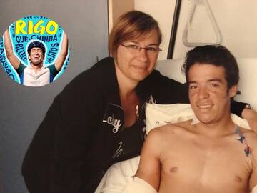 Rigoberto Urán reveló el video real de su caída en la vuelta a Alemania: fue igual que en la novela